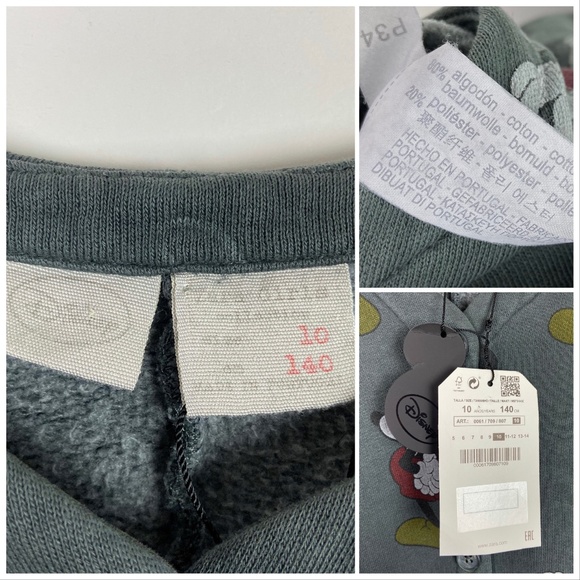 NWT Zara Girls Disney Mickey Mouse Jumpsuit - Picture 7 of 8